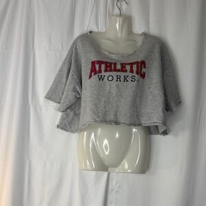 Athletic Works Heather Gray Top